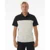 Pánské Tričko Rip Curl tričko VAPORCOOL MEDINA SEACELL POLO Black/Grey