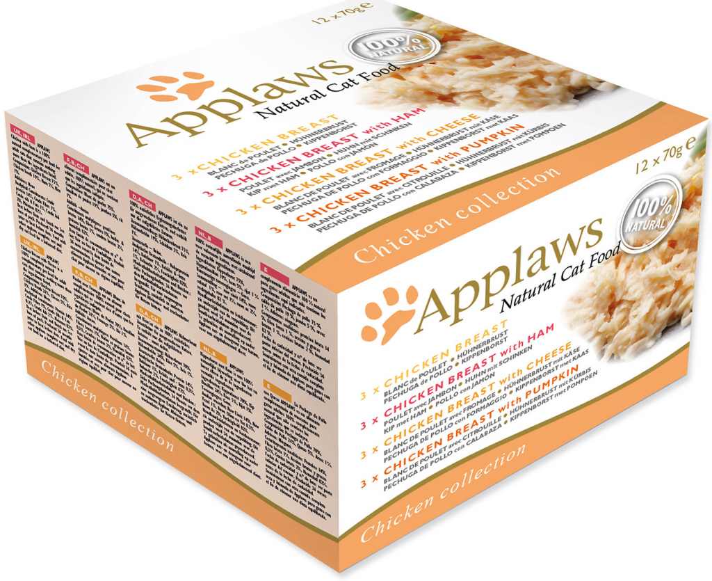 Applaws cat Chicken Selection 840 g