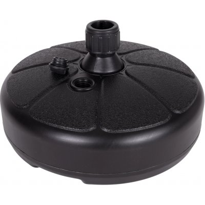 MultiGarden YB17013 Stojan na slunečník plnitelný 13 l, černý – Zboží Mobilmania
