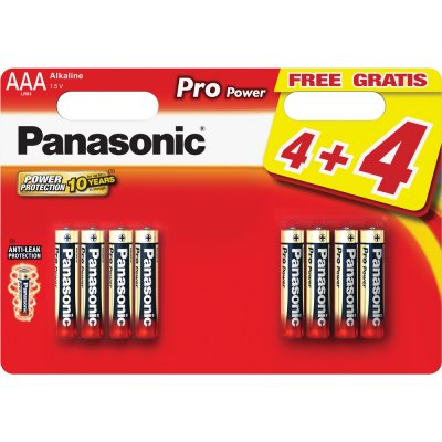 PANASONIC Pro Power AAA 8ks 80265909 – Zboží Mobilmania