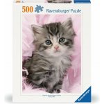 RAVENSBURGER Rozlé kotě 500 dílků – Zboží Mobilmania