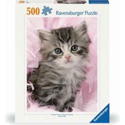 RAVENSBURGER Rozlé kotě 500 dílků – Zboží Mobilmania