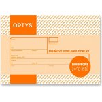 Optys 1091 Příjmový pokladní doklad A6 samopropisovací 2x50 listů – Zboží Živě