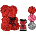 Rose Bear Medvídek s růží v dárkovém balení 25 cm – Sleviste.cz