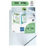 Viquel Standard PP A4 Desky s gumičkou bílé s průhlednou přední kapsou 15 mm – Zboží Živě