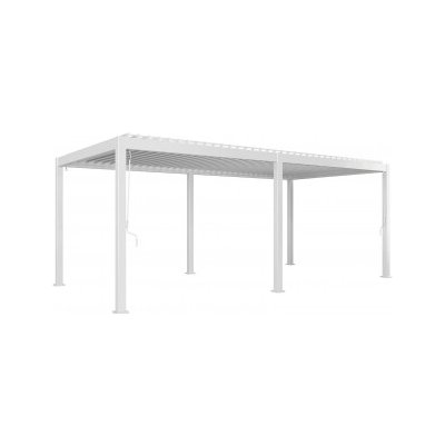 Umbroso Hliníková zahradní pergola PERARA 600x300cm bílá – Zboží Dáma