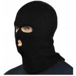 balaclava pletená se 3 otvory černá – Zboží Dáma balaclava pletená se 3 otvory černá – Zboží Dáma