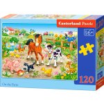 Castorland Na farmě 120 dílků – Zboží Dáma
