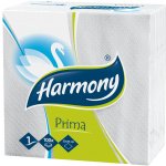Harmony ubrousky 1V bílé Prima 100ks 33x33cm – Zboží Dáma