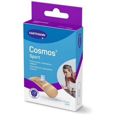 Cosmos Náplast na sport - 1,9 x 7,2 cm (20 ks) – Sleviste.cz