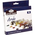 Royal & Langnickel ACR21-6 sada akrylových barev 6 ks 21 ml – Hledejceny.cz