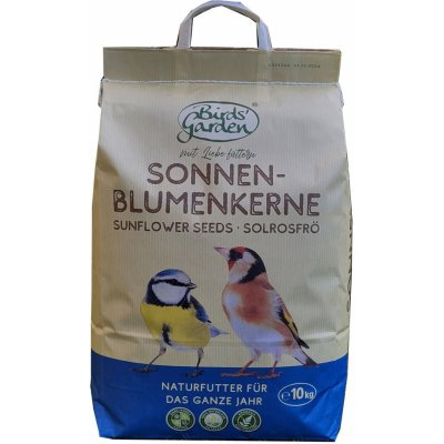 Birds Garden slunečnicová semínka, 10 kg – Hledejceny.cz