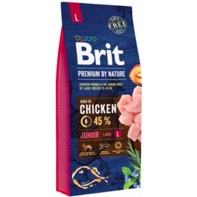 Brit Care Brit Premium by Nature Junior L 15 kg