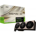 MSI GeForce RTX 5070 Ti INSPIRE 3X OC 16G – Zboží Živě