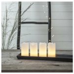 Eglo 410075 SADA 4x LED Vánoční dekorace ADVENT 2xLED 0,18W 2xCR2032 + DO EG410075 – Zboží Dáma