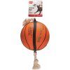 Hračka pro psa KARLIE - Action Ball basketbalový míč s provazy 24 cm