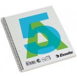 Esselte blok se spirálou linkovaný A5 70 listů – Zboží Živě