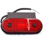 Fristom poziční LED světlo 12/24V, s držákem, červené – Zboží Mobilmania