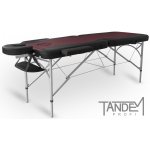 Tandem Skládací masážní stůl Profi A2D Duo bordovo-černá 195 x 70 cm 14,8 kg – Zboží Dáma