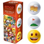 EMOJI ball 3PK Novelty Golf Balls 3 ks – Zboží Dáma