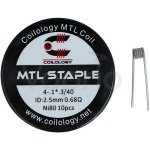 Coilology Předmotané spirálky MTL Series- MTL Staple Ni80 0,68ohm 10ks – Hledejceny.cz