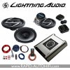 Zesilovač pro autorádio Lightning Audio S4.400.4 + S4.525C a S4.69.3