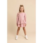 Růžové dívčí volánové šaty Sweet Dream MashMnie – Zboží Dáma