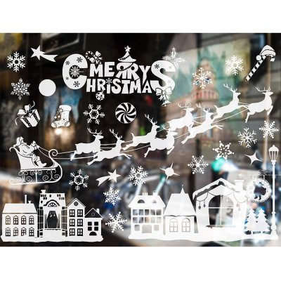 Verk 26081 Vánoční nálepky na okno Santa Claus – Hledejceny.cz