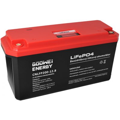 Goowei Energy CNLFP200-12.8 200Ah 12.8V – Zboží Živě