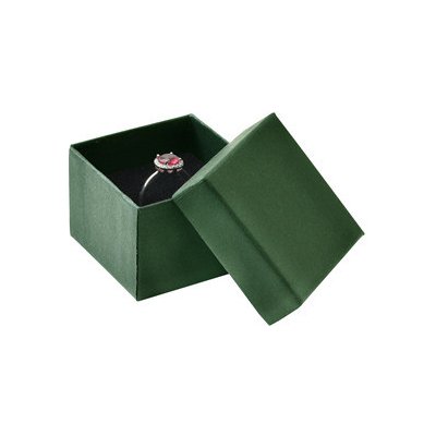 Šperky4U na prsten/náušnice KR0451 Zelená – Zboží Dáma