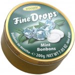 Woogie Fine Drops bonbóny v plechové dóze Mint 200 g – Zboží Dáma