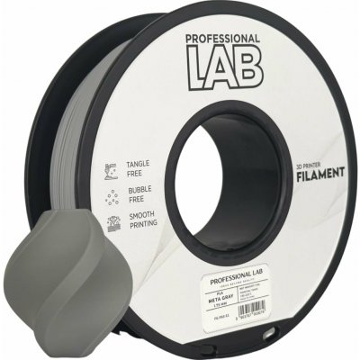 Prof. Lab PLA meta šedá 1,75mm 1kg – Zboží Mobilmania