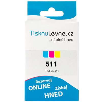 TisknuLevne.cz Canon CL-511 - kompatibilní – Hledejceny.cz