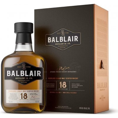 Balblair 18y 46% 0,7 l (kazeta) – Zboží Mobilmania