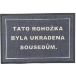 GDmats koberce Tato rohožka byla ukradena sousedům šedá 40x60 cm – Zbozi.Blesk.cz
