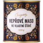 Čongrády Retro Vepřové maso ve vlastní šťávě 300 g – Zboží Dáma