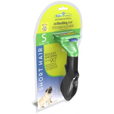 FURminator vyčesávací hrablo pro krátkosrsté psy malých plemen S – Sleviste.cz