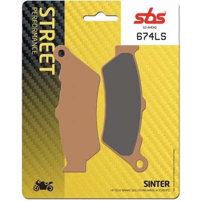 Zadní brzdové destičky SBS BMW R 1250 GS 2019 - směs LS | Zboží Auto
