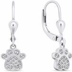 Brilio Silver náušnice EA646W – Sleviste.cz