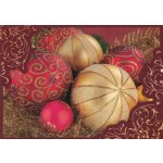 Pohlednice Vánoční ozdoby 1 – Zboží Dáma