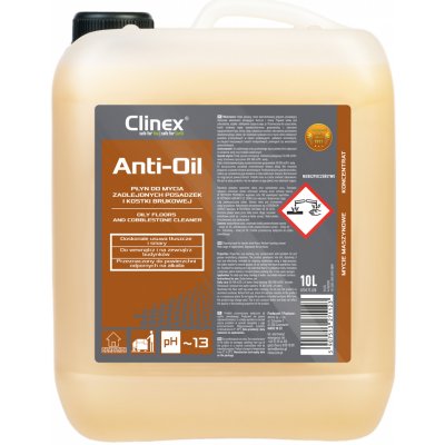 Clinex Anti-Oil tekutý čistič na velmi mastné podlahy 10 l – Hledejceny.cz