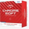 Golfový míček Callaway Chrome Soft 24 Triple Track bílé 48 ks