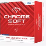 Callaway Chrome Soft 24 Triple Track bílé 48 ks – Zbozi.Blesk.cz