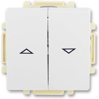ABB 3557G-A88340 B1 Swing , Swing L Ovládač žaluziový jednopólový, jasně bílá – Hledejceny.cz