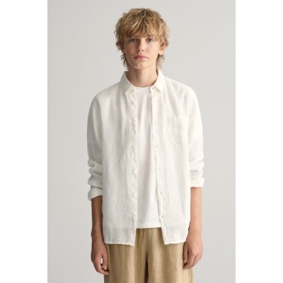Gant Reg. Linen Ls Bd Shirt white – Sleviste.cz