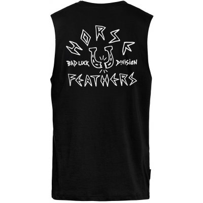 Horsefeathers Bad Luck Tank Top M 24 black – Zboží Mobilmania