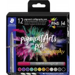 Steadtler kaligrafické popisovače 375 sada 12 barev 2 mm C12 365605 – Zboží Dáma
