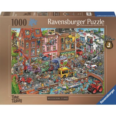 RAVENSBURGER Ray's Comic Moderní doba 1000 dílků – Sleviste.cz