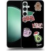 Pouzdro a kryt na mobilní telefon Samsung Picasee Ultimate Case Powershare Samsung Galaxy S23 FE Christmas Stickers