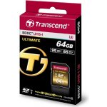 Transcend SDXC 64 GB UHS-I U3 TS64GSDU3 – Hledejceny.cz